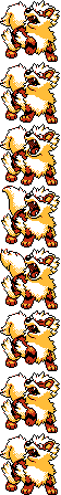 Arcanine front sprite