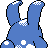 Azumarill back sprite