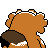 Bibarel back sprite