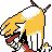 Blaziken back sprite
