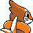 Buizel back sprite