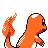 Charmander back sprite