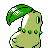 Chikorita back sprite