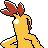 Combusken back sprite
