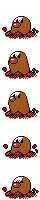 Diglett front sprite