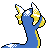Dratini back sprite