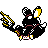 Emolga back sprite
