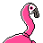 Flamigo back sprite