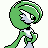 Gardevoir back sprite