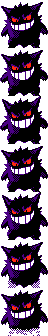 Gengar front sprite
