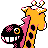Girafarig back sprite