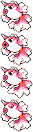 Goldeen front sprite