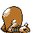 Hitmonlee back sprite