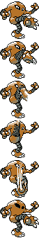 Hitmonlee front sprite
