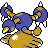 Hitmontop back sprite
