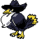 Honchkrow front sprite