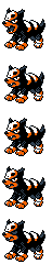 Houndour front sprite