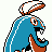 Huntail back sprite