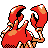 Krabby back sprite