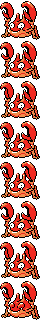 Krabby front sprite
