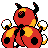 Ledian back sprite