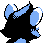 Luxio back sprite
