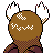 Noctowl back sprite