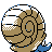 Omanyte back sprite