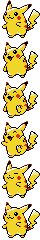 Pikachu front sprite