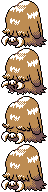 Piloswine front sprite