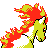 Ponyta back sprite