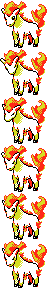 Ponyta front sprite