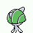 Ralts back sprite