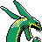 Rayquaza back sprite