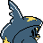 Sharpedo back sprite