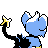 Shinx back sprite