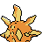 Solrock back sprite