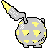 Togedemaru back sprite