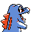 Totodile back sprite