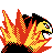 Typhlosion back sprite