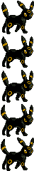 Umbreon front sprite