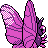Venomoth back sprite